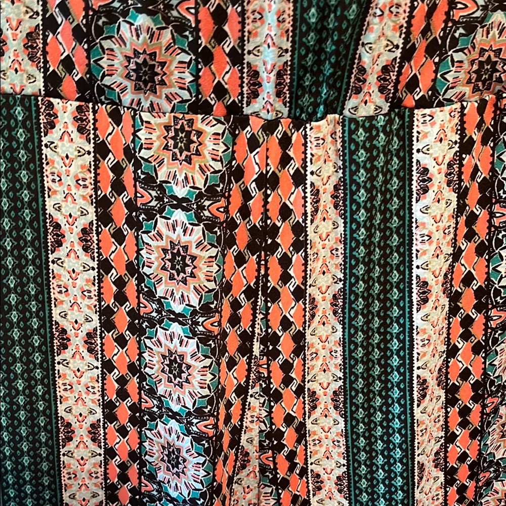 New Directions Multicolor Striped Women's Pants - Picture 3 of 5